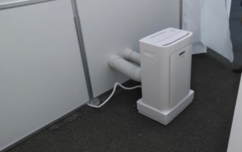 HEPAフィルター完備 屋外診療所