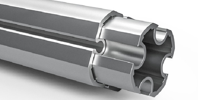 特殊アルミニウム合金「EN 6005 T66」