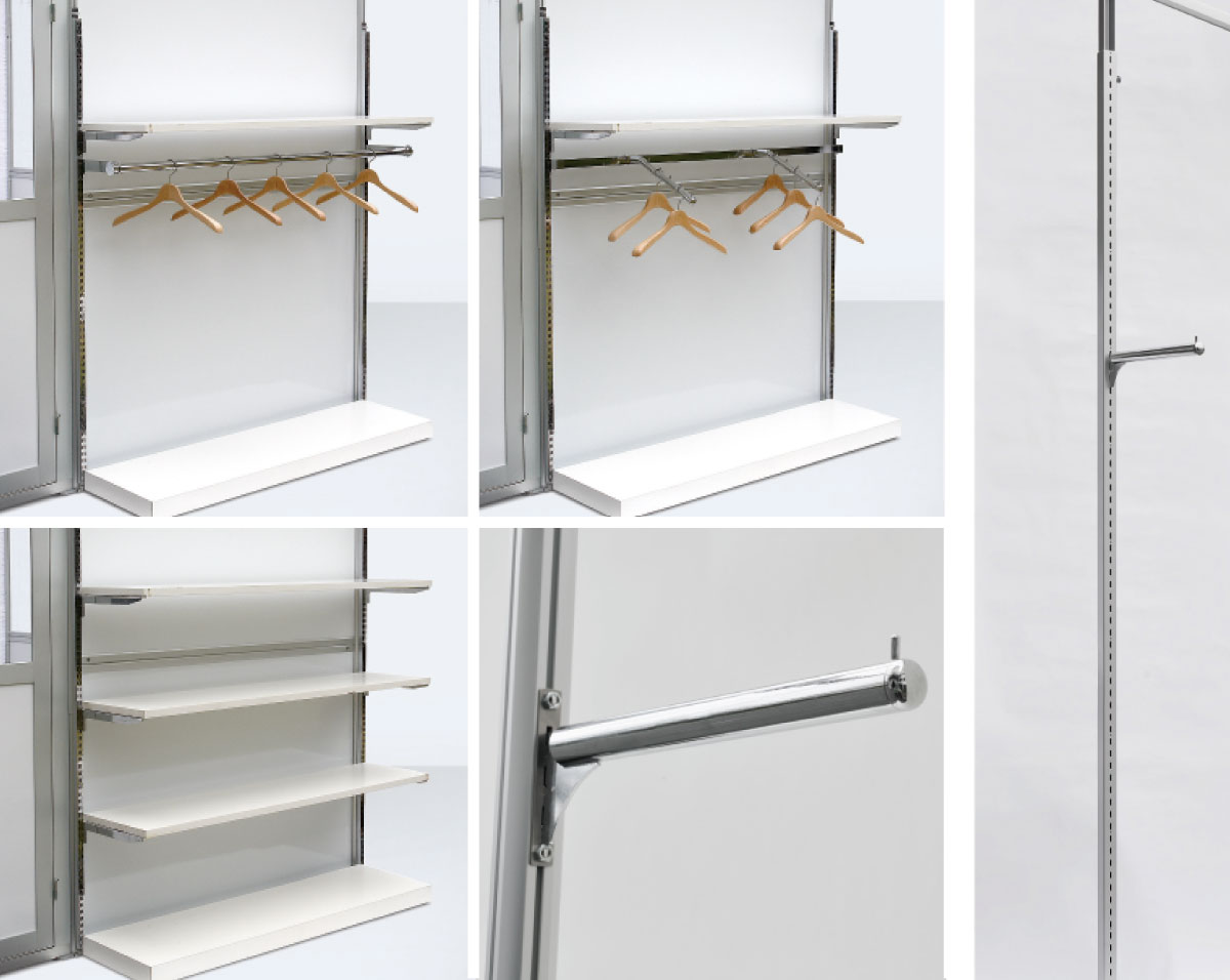 スリットパイプ＆棚板